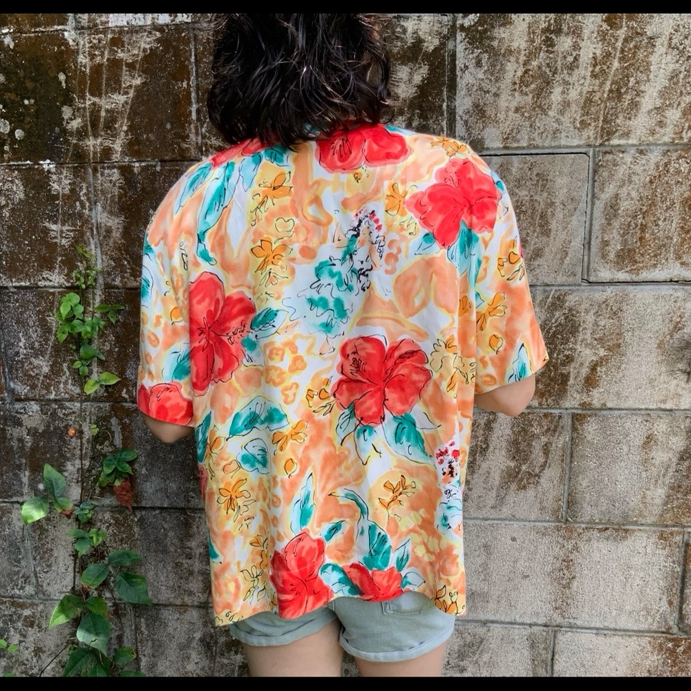 Ruby Rd. - Floral Button-Up - Picture 3 of 4